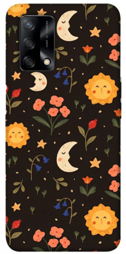 Чехол itsPrint Полевые цветы для Oppo A74 4G