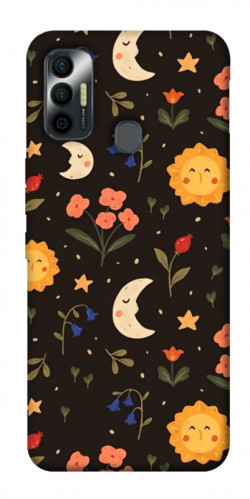 Чехол itsPrint Полевые цветы для TECNO Spark 7