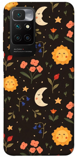Чехол itsPrint Полевые цветы для Xiaomi Redmi 10