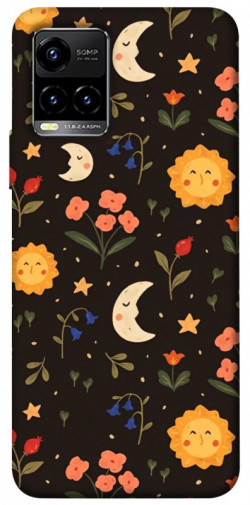 Чехол itsPrint Полевые цветы для Vivo Y21 / Y33s