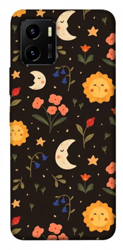 Чехол itsPrint Полевые цветы для Vivo Y15s