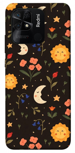 Чехол itsPrint Полевые цветы для Xiaomi Redmi 10C