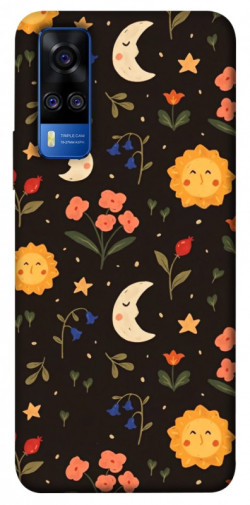 Чехол itsPrint Полевые цветы для Vivo Y51a