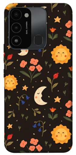 Чехол itsPrint Полевые цветы для Tecno Spark Go 2022 (KG5m)