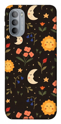 Чехол itsPrint Полевые цветы для Motorola Moto G31