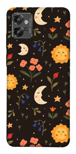 Чехол itsPrint Полевые цветы для Motorola Moto G32