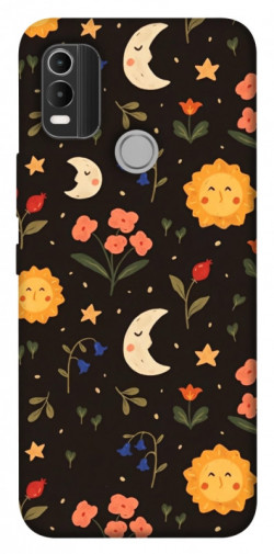 Чехол itsPrint Полевые цветы для Nokia C21 Plus