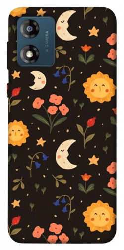 Чехол itsPrint Полевые цветы для Motorola Moto E13