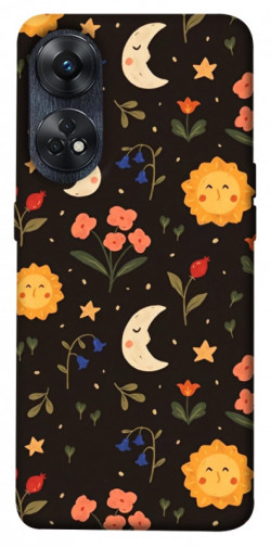 Чехол itsPrint Полевые цветы для Oppo Reno 8 T 4G