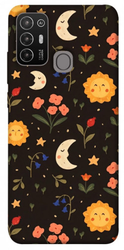 Чехол itsPrint Полевые цветы для ZTE Blade A52