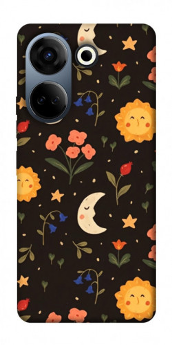 Чехол itsPrint Полевые цветы для TECNO Camon 20 Pro (CK7n)
