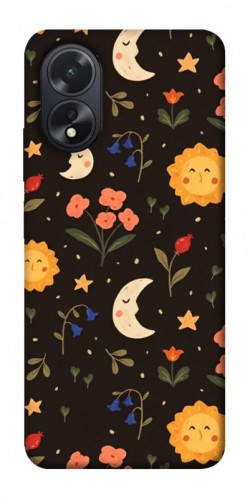 Чехол itsPrint Полевые цветы для Oppo A38