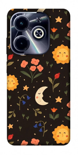 Чехол itsPrint Полевые цветы для Infinix Hot 40i