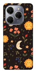 Чехол itsPrint Полевые цветы для TECNO Spark 20 Pro