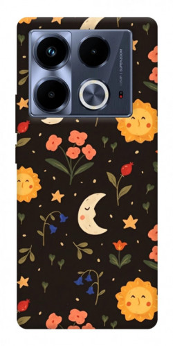 Чехол itsPrint Полевые цветы для Infinix Note 40 4G