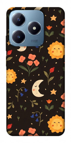 Чехол itsPrint Полевые цветы для Realme C63 4G