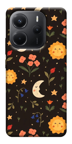 Чехол itsPrint Полевые цветы для Xiaomi Redmi Note 14 4G (Int. version)