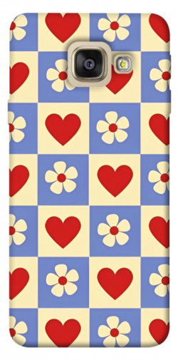 Чехол itsPrint Сердечки-цветочки для Samsung A520 Galaxy A5 (2017)