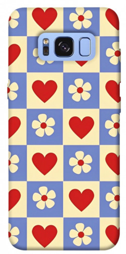 Чехол itsPrint Сердечки-цветочки для Samsung G950 Galaxy S8