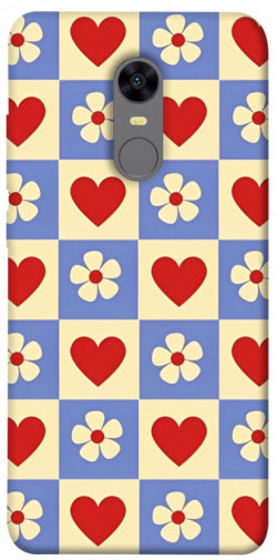 Чехол itsPrint Сердечки-цветочки для Xiaomi Redmi 5 Plus / Redmi Note 5 (Single Camera)