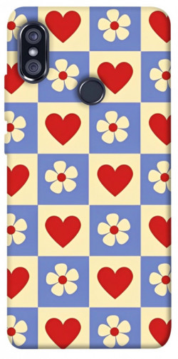 Чехол itsPrint Сердечки-цветочки для Xiaomi Redmi Note 5 Pro / Note 5 (AI Dual Camera)