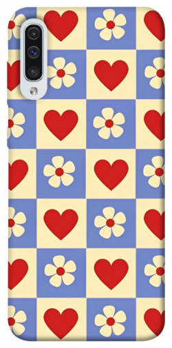 Чехол itsPrint Сердечки-цветочки для Samsung Galaxy A50 (A505F) / A50s / A30s