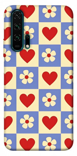 Чехол itsPrint Сердечки-цветочки для Huawei Honor 20 Pro