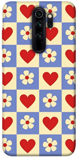 Чехол itsPrint Сердечки-цветочки для Xiaomi Redmi Note 8 Pro