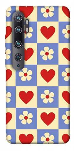 Чехол itsPrint Сердечки-цветочки для Xiaomi Mi Note 10 / Note 10 Pro / Mi CC9 Pro