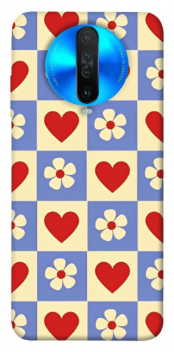 Чехол itsPrint Сердечки-цветочки для Xiaomi Redmi K30