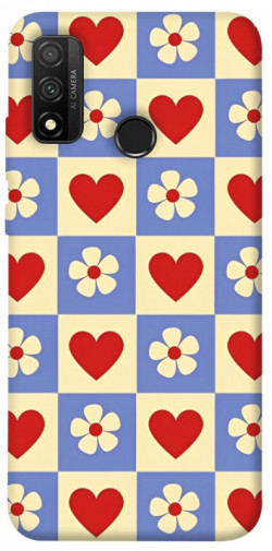 Чехол itsPrint Сердечки-цветочки для Huawei P Smart (2020)