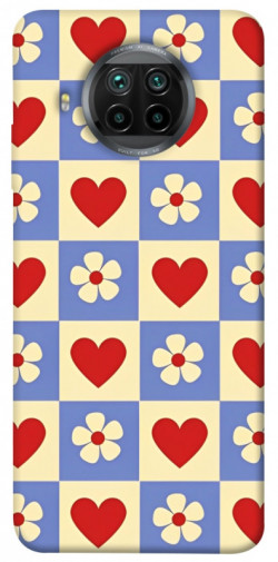 Чехол itsPrint Сердечки-цветочки для Xiaomi Mi 10T Lite / Redmi Note 9 Pro 5G