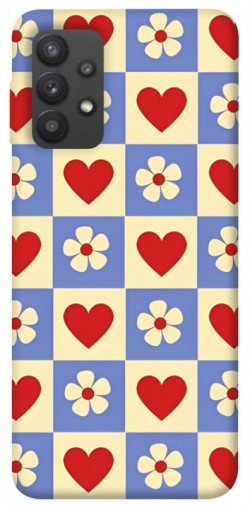 Чохол itsPrint Серця-квіточки для Samsung Galaxy A32 (A325F) 4G