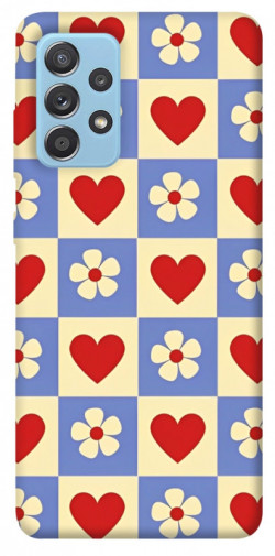 Чохол itsPrint Серця-квіточки для Samsung Galaxy A52 4G / A52 5G