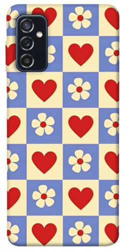Чохол itsPrint Серця-квіточки для Samsung Galaxy M52