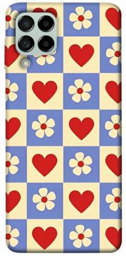 Чехол itsPrint Сердечки-цветочки для Samsung Galaxy M53 5G