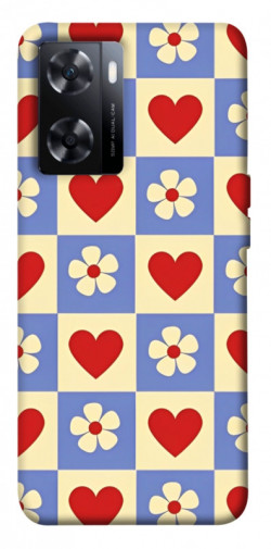 Чехол itsPrint Сердечки-цветочки для OnePlus Nord N20 SE