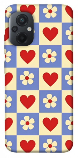 Чохол itsPrint Серця-квіточки для Xiaomi Poco M5