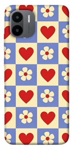 Чохол itsPrint Серця-квіточки для Xiaomi Redmi A1 / A2