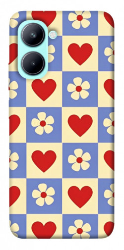 Чохол itsPrint Серця-квіточки для Realme C33