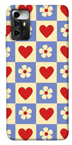 Чехол itsPrint Сердечки-цветочки для ZTE Blade A72