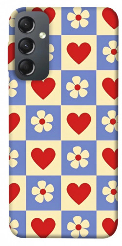 Чехол itsPrint Сердечки-цветочки для Samsung Galaxy A24 4G