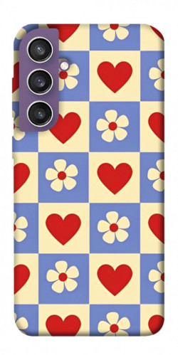 Чехол itsPrint Сердечки-цветочки для Samsung Galaxy S23 FE