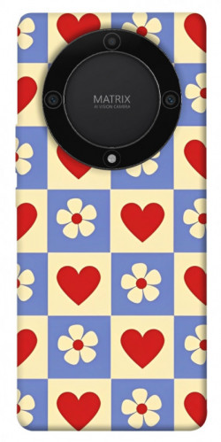 Чехол itsPrint Сердечки-цветочки для Huawei Magic5 Lite