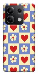 Чехол itsPrint Сердечки-цветочки для Xiaomi Redmi Note 13 5G