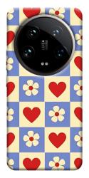 Чехол itsPrint Сердечки-цветочки для Xiaomi 14 Ultra