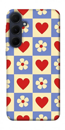 Чехол itsPrint Сердечки-цветочки для Samsung Galaxy A35