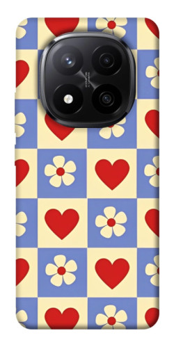 Чехол itsPrint Сердечки-цветочки для Xiaomi Redmi Note 14 Pro+ 5G