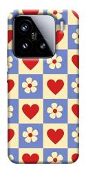 Чехол itsPrint Сердечки-цветочки для Xiaomi 15