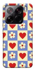 Чехол itsPrint Сердечки-цветочки для Xiaomi 15 Pro